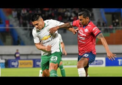 ¡Final del primer tiempo! El ‘Verdolaga’ está venciendo a Wilstermann con gol de Marcos Riquelme.