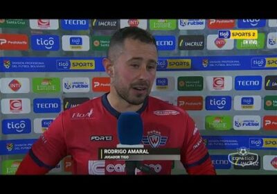 Estas fueron las palabras de Rodrigo Amaral jugador Tigo del partido.