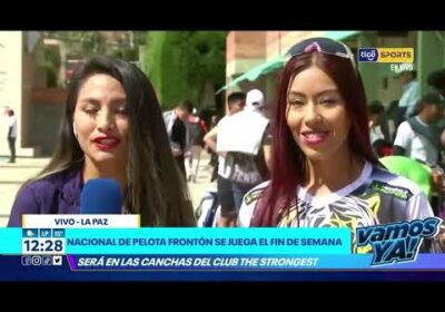 ¡Este fin de semana, el Nacional de Pelota Frontón se juega en las canchas de Club The Strongest!