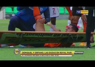 🚨Demiquel y Orfano, las dudas en Royal Pari. El domingo reciben a Bolívar.