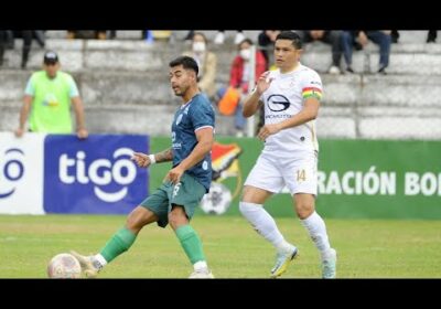 ¡Final del primer tiempo! Marcador sin goles y empatado entre Real Santa Cruz y Real Tomayapo.