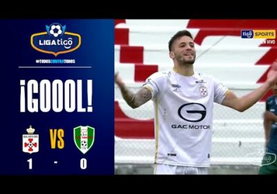 71′ ¡Gol de Real Santa Cruz! Centro de Guillermo Denis para que Brian López pueda conectar de zurda