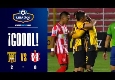 🏆55′ ¡Gol de The Strongest! Jeyson Chura aumenta el marcador tras una floja respuesta del arquero.