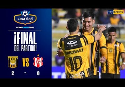 🏆 ¡Final del partido! The Strongest derrotó a Independiente y está firme en la cima de la Liga Tigo.