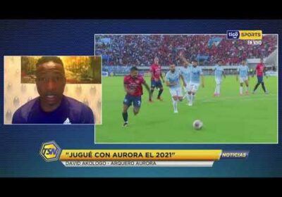 🚨David Akologo; el arquero Ghanés que quiere brillar en Aurora, habló con Tigo Sports Noticias.