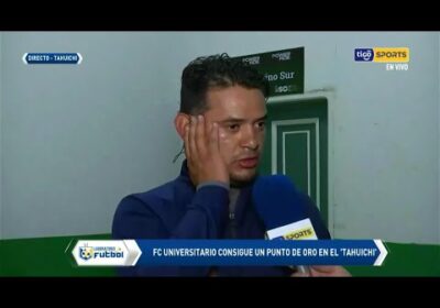 Pablo Godoy, DT. de FC Universitario, habló con la Cancha luego del empate del ‘Manzanero’.