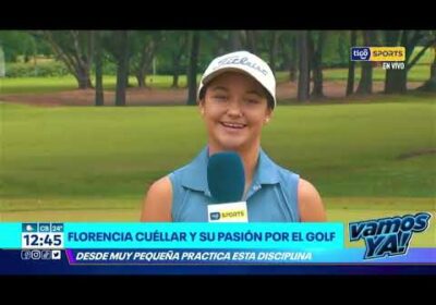 #VamosYa❗️ Florencia Cuéllar y su pasión por el Golf, desde muy pequeña practica esta disciplina.