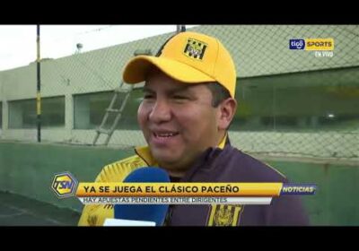 Ya se juega el clásico paceño. Hay apuestas pendientes entre dirigentes.