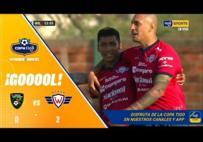 52′ ¡Gol de Wilstermann! Asistencia de Ariel Nahuelpán para que Josué Mamani anote el segundo gol.