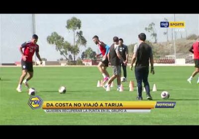 🚨 Da Costa no viajó a Tarija. Quieren recuperar la punta en el grupo A de la #CopaTigoBo