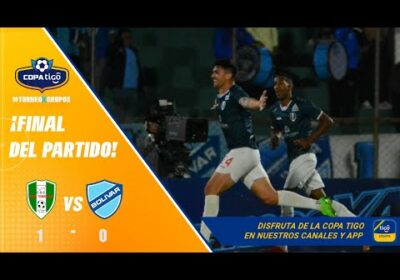 🏆¡Final del partido! Real Tomayapo venció por primera vez en su historia a Bolívar.