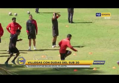 Óscar Villegas, DT. de Always Ready, con dudas del Sub-20. Quieren evitar las bajas en el plantel.
