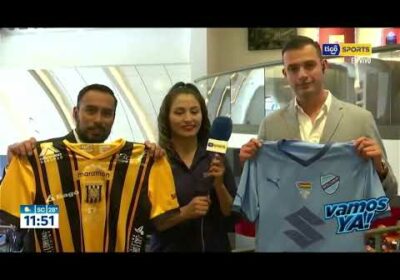 #VamosYa❗ Bolívar y The Strongest usarán una camiseta especial para el Clásico Paceño ✅🤝🏻