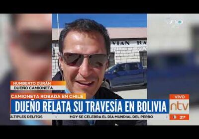 Dueño del auto robado en Chile y recuperado en Bolivia retornó a su país