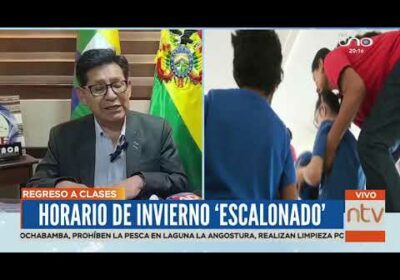 Regreso a clases con horario de invierno «escalonado»