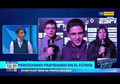 Nos visita Alejandra Zuccoli, rectora de la escuela del periodismo de River Plate.