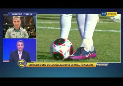 Tomayapo enfrenta a Royal Pari por Liga Tigo. Corulo es uno de los goleadores de la ‘verdiblanco’.