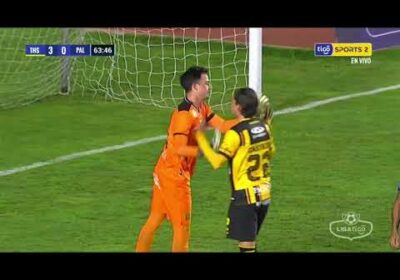 🏆64’ Fernando Luna falló desde el punto penal, su remate salió desviado y desperdició la oportunidad