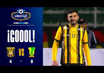 🏆81’ ¡Gol de The Strongest! Enrique Triverio escaló solo por derecha y marcó el cuarto gol atigrado.