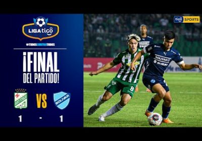 🏆 ¡Final del partido! Marcador igualado en el Tahuichi entre Oriente Petrolero y Bolívar.