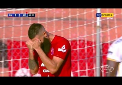 🏆 83′ ¡Estuvo cerca del empate Guabirá! Alejandro Quintana desvió el balón pero impacto en el palo.