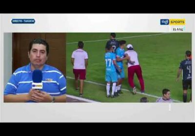 Luber Sánchez nos dice sobre el incidente al final del partido de Blooming vs. Independiente.
