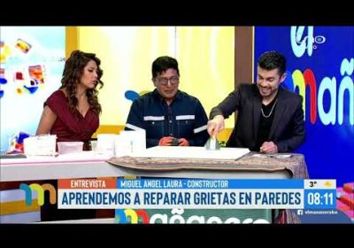 Así se reparan las rayas en las paredes