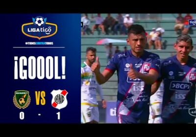 7′ ¡Gol de Nacional Potosí! Saulo Guerra lanzó un centro que terminó en gol para poner en ventaja