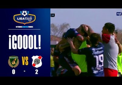 45′ ¡Gol de Nacional Potosí! Martín Prost aprovechó un rebote para anotar el segundo gol potosino.