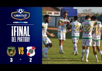 ¡Final del partido! Remontada de Mamoré en su casa donde volvió al triunfo tras superar a Nal Potosí
