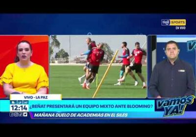 ¿Beñat presentará un equipo mixto ante Blooming? Roberto acosta nos dice sobre el choque de Academia