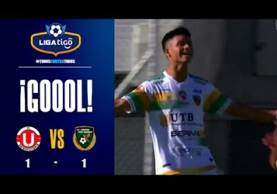 🏆48′ ¡Gol de Gran Mamoré! Gran jugada de Makerlo Téllez que asistió a Maximiliano Lemos.