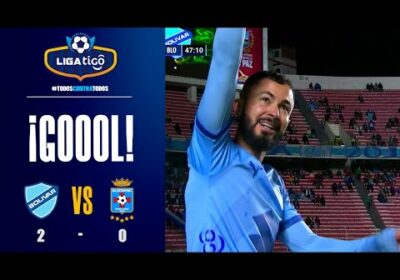 🏆46′ ¡Gol de Bolívar! Bruno Sávio aprovecha un balón suelto y no perdona para firmar su doblete.