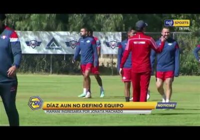 Cristian Díaz aun no definió equipo. Mamani ingresaría por Jonata Machado.