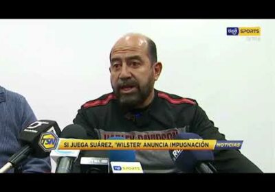Si juega Suárez, Wilstermann anuncia impugnación. Así lo decía el Pdte del ‘Aviador’, Omar Mustafá.