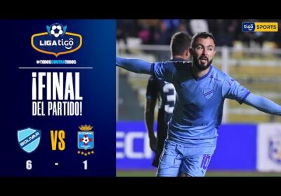 🏆 ¡Final del partido! Bolívar aplastó a Blooming en el Hernando Siles.