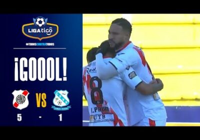 ¡Gol de Nacional Potosí! Una vez más Prost dice presente y firma su hat-trick