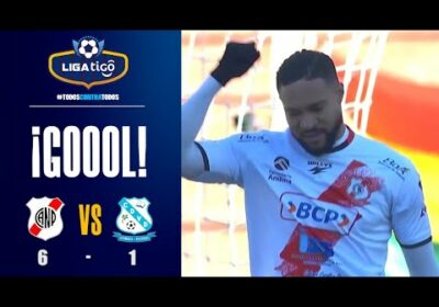 ¡Gol de Nacional Potosí! Tommy Tobar conecta de cabeza y anota el sexto gol potosino.