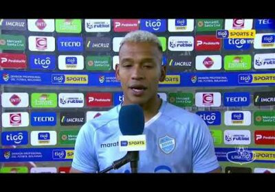 Estas fueron las palabras de Jair Reinoso jugador Tigo del partido.