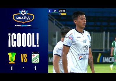 🏆29′ ¡Gol de Atlético Palmaflor! José Vargas finaliza una buena jugada del equipo local.