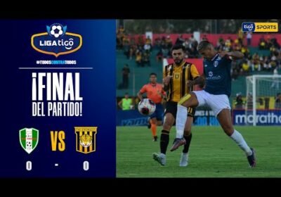 🏆¡Final del partido! Marcador en blanco en Tarija, Real Tomayapo y The Strongest igualaron sin goles