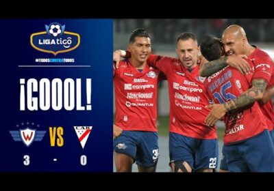 ¡Gol de Wilstermaann! Robson Dos Santos aprovechó la mala salida de Roca y anotó el tercer gol local