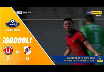 57′ ¡Gol de FC Universitario! Carlos Ribera sacó provecho de una distraída defensa y aumenta