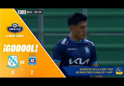 🏆85′ ¡Gol de Blooming! Gran carrera de César Menacho pero mejor definición por encima del arquero.