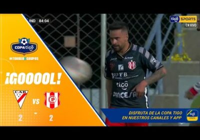🏆83′ ¡Gol de Independiente! Rodrigo Gómez llegó por derecha, definió y anotó el gol del empate.