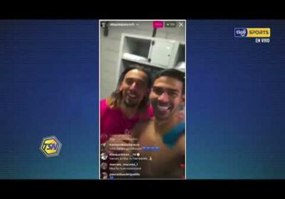 🚨 En camerinos así se celebró la histórica clasificación.