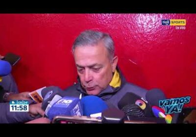 Estas fueron las palabras del DT. Formosinho tras la derrota de The Strongest en su casa.