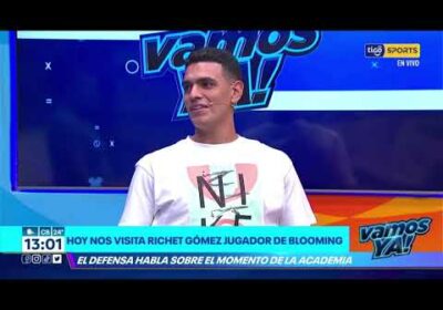 Hoy nos visita Richet Gómez jugador de Blooming. El defensa habla sobre el momento de la ‘Academia’.