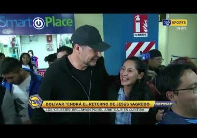 Bolívar tendrá el retorno de Jesús Sagredo. Los ‘Celestes’ reclaman por el arbitraje en Curitiba.