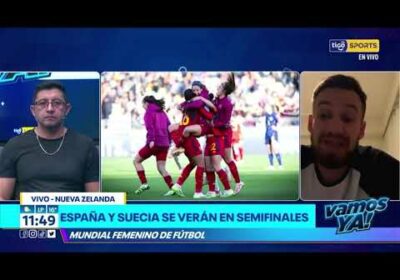 #VamosYa❗ ¡En las semifinales del Mundial Femenino de Fútbol, se enfrentarán España y Suecia!